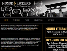 Tablet Screenshot of honordoc.com